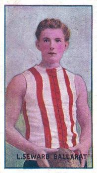 1906-07 Sniders and Abrahams Australian Footballers - Victorian Country Players Series C #NNO L. Seward Front